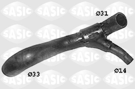 Radiatorslange SASIC SWH6747