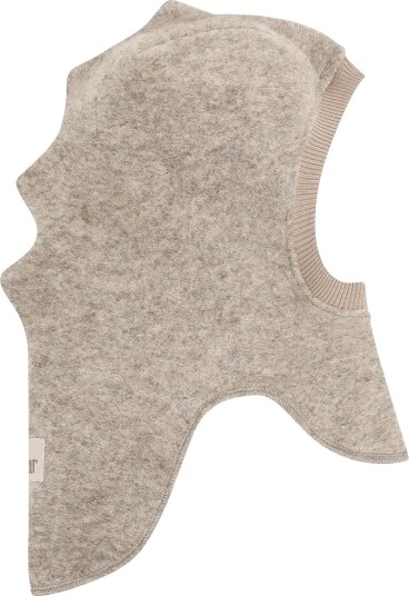 Huttelihut Balaclava Triangles Wool - CAMEL MELANGE - 54\6-8Y