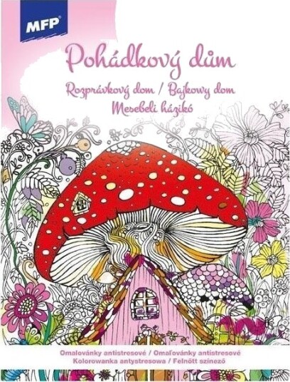 Anti Stress Fargeleggingsbok Eventyrhus