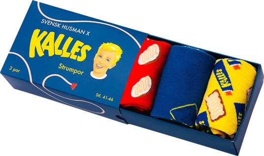 Svensk Husman Kalles Kaviar Strømpeboks 36-40 10113-36-40