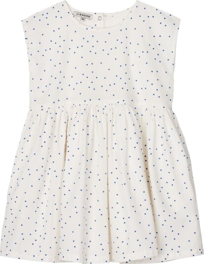 Liewood Kjole Nira Dot/Riverside Liewood 74 Kjole Hvit
