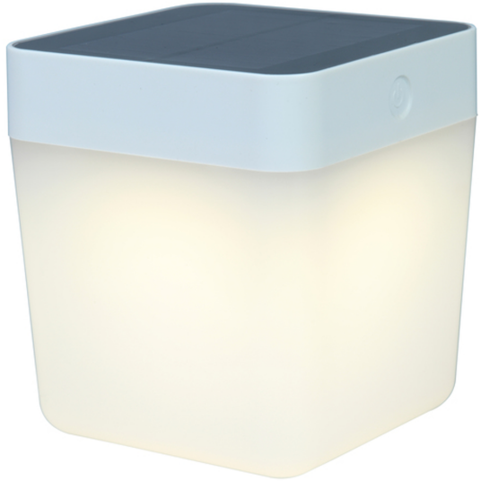 LUTEC TABLE CUBE BORDLAMPE HVIT LUTEC TABLE CUBE BORDLAMPE HVIT