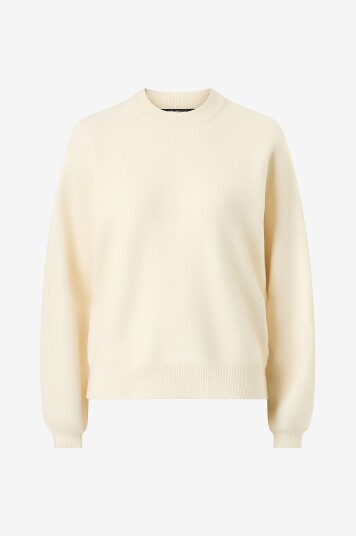Gina Tricot Pullover Knitted Natur