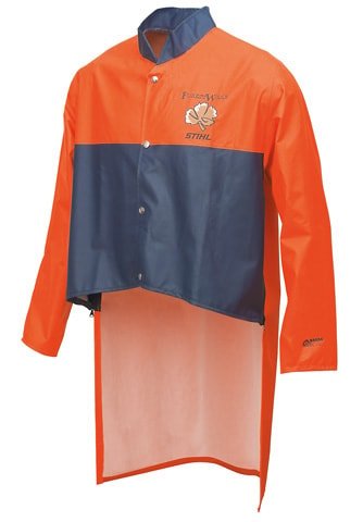 Stihl Regnjakke M/ryggbeskyttelse Str. Xl/xxl Stihl Regnjakke M/ryggbeskyttelse Str. Xl/xxl