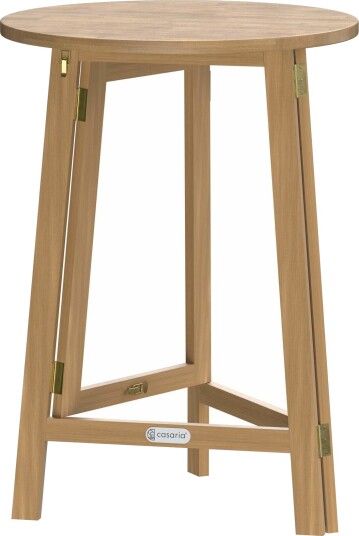 Sammenleggbart barbord i akasietre – 111x80cm innendørs/utendørs Sammenleggbart barbord i akasietre – 111x80cm innendørs/utendørs