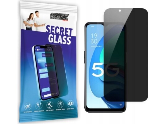 Grizzglass Grizzglass Secretglass Oppo A56s Personvernglass