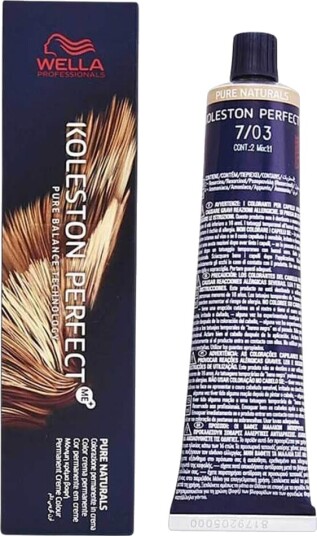 Wella Koleston Perfect ME+ Pure Naturals 7/03 60 ml Wella Koleston Perfect ME+ Pure Naturals 7/03 60 ml