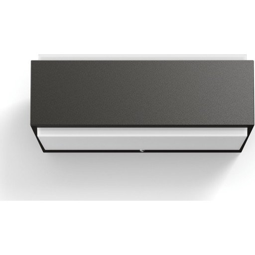 Philips Philips myGarden Stratosphere vegglampe opp/ned utendørs IP44 2x4,5W LED - Antrasitt Philips Philips myGarden Stratosphere vegglampe opp/ned utendørs IP44 2x4,5W LED - Antrasitt