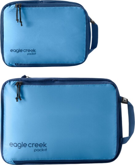 Eagle Creek Pack-It Isolate Compression Cube Set S/M Blue Dawn Eagle Creek Pack-It Isolate Compression Cube Set S/M Blue Dawn