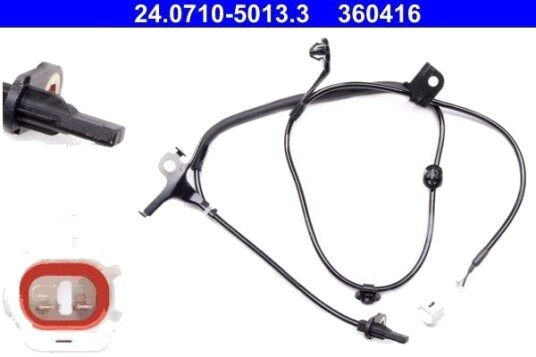 ATE 24.0710 5013.3 Sensor ABS ATE 24.0710 5013.3 Sensor ABS