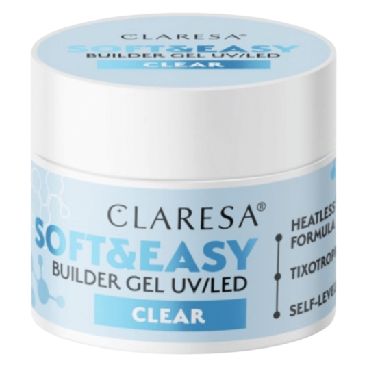Claresa Soft & Easy Builder Gel Clear 12g
