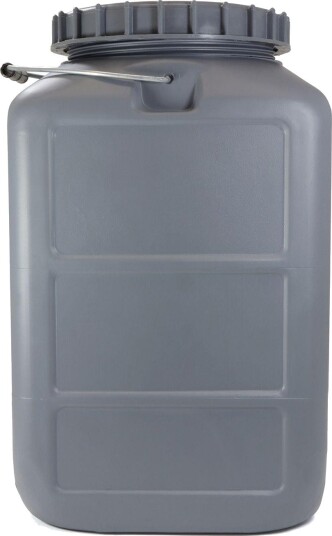 BasicNature R077530 vanntett tønne med bred åpning 30 L