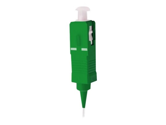 Qoltec - Grisehale - Lc/Upc-Enkeltmodus - 2 M - 0.9 Mm - Fiberoptisk - 9 / 125 Micron - G.657.A2 - Halogenfri - Hvit