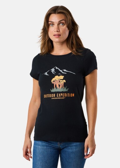 Swedemount Forest Tee W Black Chantarelle 48 T-Shirts