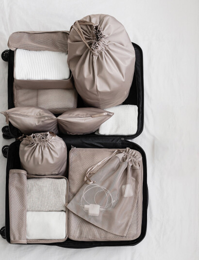Organista Organizer Set (8 Pcs) Beige One Size