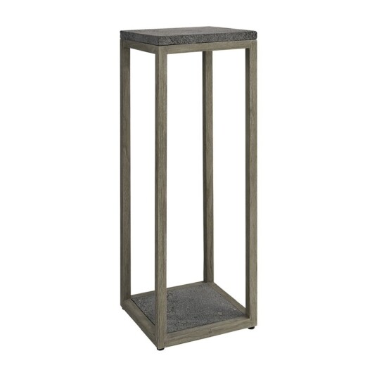 Artwood Torre Pidestall 100 cm Teak/lavastein Artwood