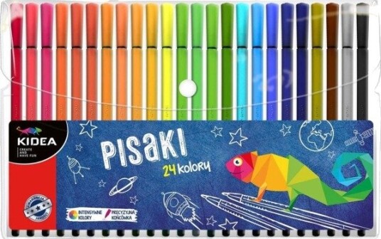 Blyanter I Etui, 24 Stk Kidea