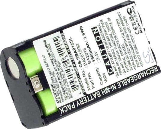 Batteri til Sennheiser 2015FM etc