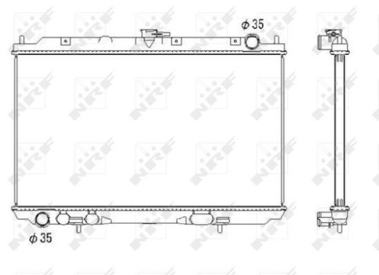 Radiator NRF 53438