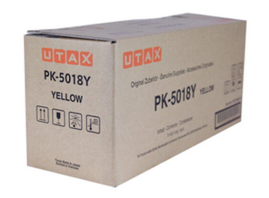 Utax 1T02TWAUT0 / PK-5018Y Yellow Toner - Laser toner Yellow Utax 1T02TWAUT0 / PK-5018Y Yellow Toner - Laser toner Yellow