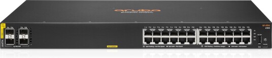 Hewlett Packard Enterprise Aruba 6100 24G Class4 PoE 4SFP+ 370W Managed JL677A Hewlett Packard Enterprise Aruba 6100 24G Class4 PoE 4SFP+ 370W Managed JL677A