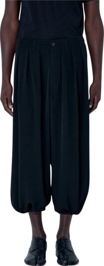 Yohji Yamamoto Herre Bukser Svart L, Yohji Yamamoto Herre Bukser Svart L,