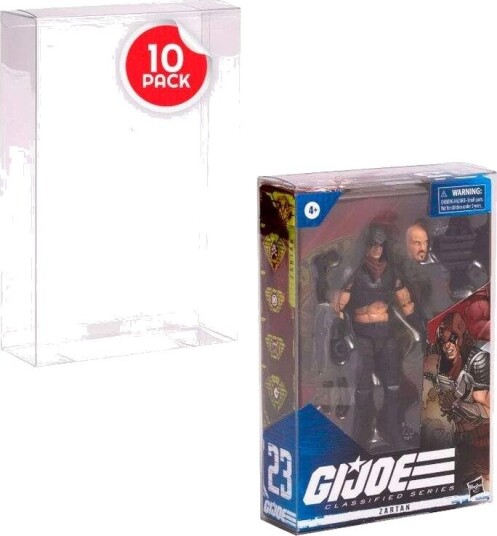 Northix G.I. Joe Beskyttelsesetuier til Actionfigurer 10 stk