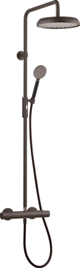 Tapwell ARM5200 Takdusj med trykk- og termostatstyrt dusjbatteri-Bronze