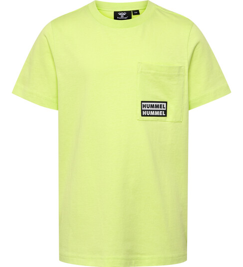 Hummel T skjorte hmlRock Sunny Lime 4 år 104 T skjorte Grønn