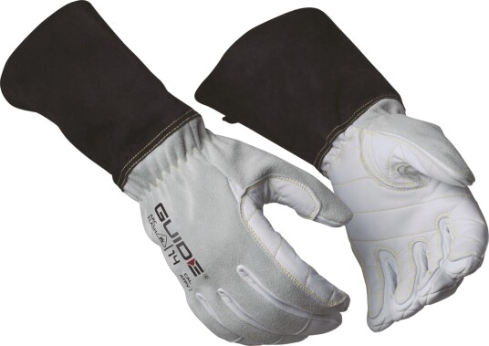 Guide Gloves 7503 Hanske lær, lysbue, kontaktvarme 10, Klær