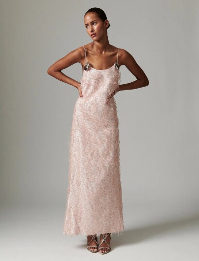 Day Birger et Mikkelsen Flio Dobby Fringe Pink 36 Day Birger et Mikkelsen Flio Dobby Fringe Pink 36