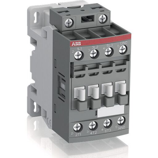 ABB AF16 30 10 11 Kontaktor 3 lukkede 16 A 7,5 kW 24 60 V 1 lukket hjelpekontakt Elfordeling & strømforsyning