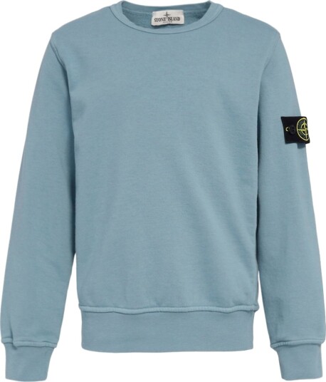Stone Island Collegegenser Dust Blue Stone Island 8 år 128 Collegegenser Blå