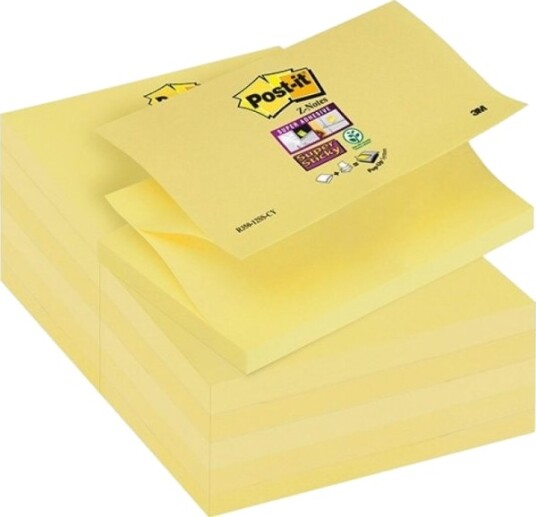Post It Karteczki Post It Super Sticky Z Notes 76 X 127 Mm R350 12Ss Cy Gule 90