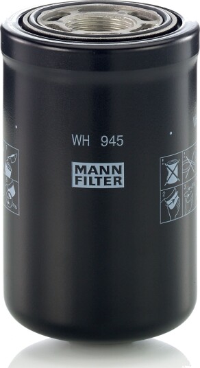 MANN-FILTER WH 945 Filter, arbeidshydraulikk