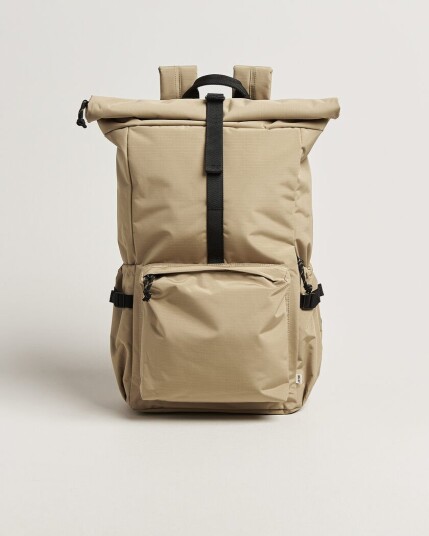 NN07 Nylon Ripstop Rolltop Backpack Desert Khaki NN07 Nylon Ripstop Rolltop Backpack Desert Khaki