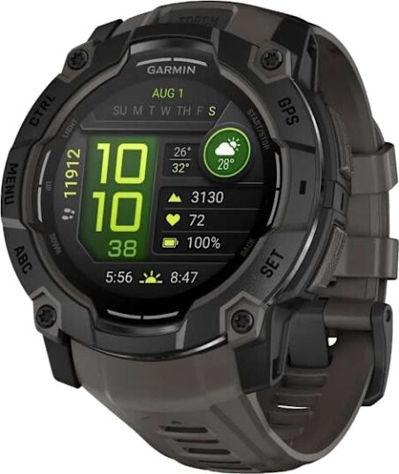 Garmin Instinct 3 Amoled 50mm Svart