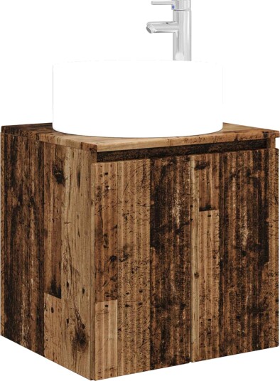 Vegghengt servantkommode Gammelt tre 49,5 x 44,5 x 65,5 cm Vegghengt servantkommode Gammelt tre 49,5 x 44,5 x 65,5 cm
