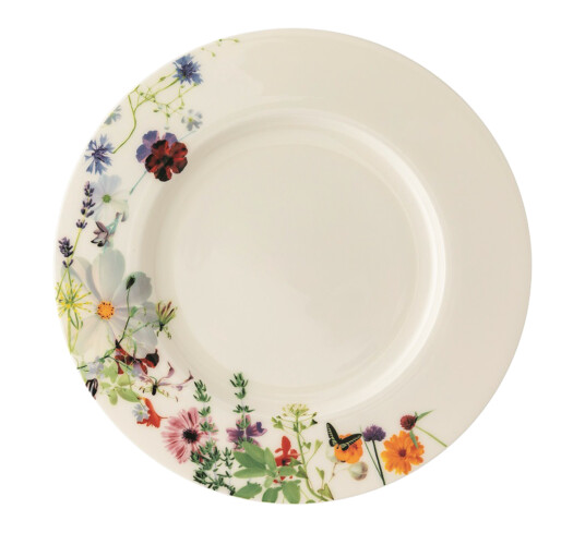 Rosenthal Grand Air tallerken med fane 23 cm