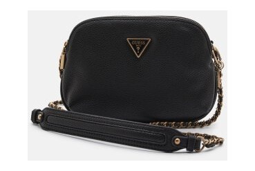 Guess Becci Double Zip Crossbody BLA Black One size