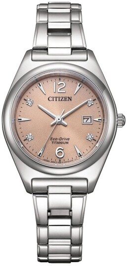 Citizen Dameklokke EW2601 81Z Classic Rosa/Titan Ø29.4 mm