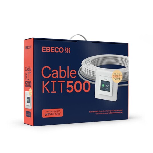 Ebeco Gulvvarmekit Cable Kit 500 8961080E
