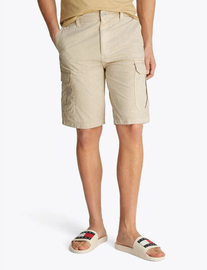 Tommy Jeans Tjm Otis Twill Reg Cargo Short - Cream - 29