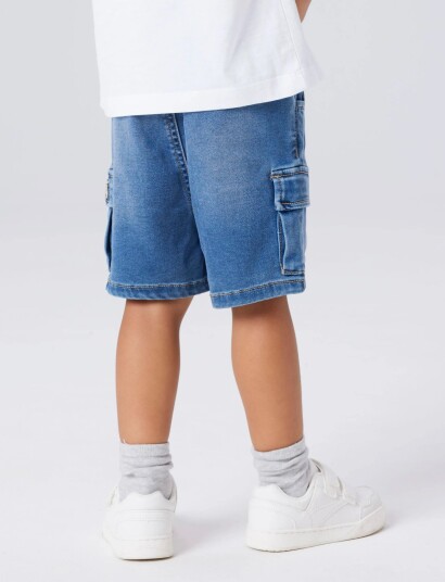 Name It Nmmben Baggy Dnm L Shorts 8610 To Noos Blue 80