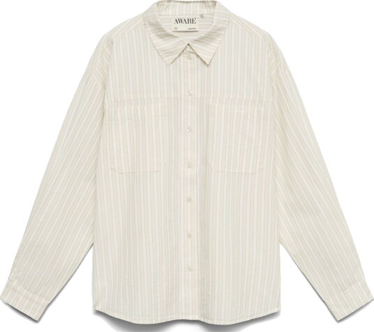Vero Moda Awbirdie Ls Shirt Green M