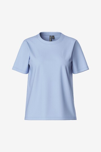 Pieces T skjorte pcRia SS Solid Tee Blå