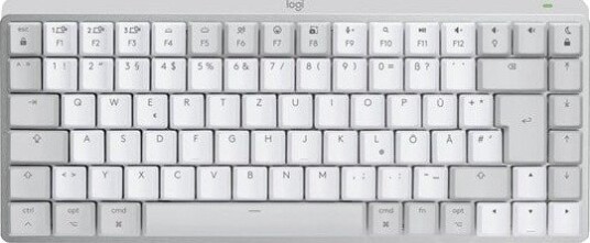 Logitech Master Series MX Mechanical Mini for Mac Tastatur Sveitsisk Grå 920-010796