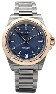 Longines Dameklokke L3.430.5.92.6 Conquest Blå/Stål Ø34 mm Longines Dameklokke L3.430.5.92.6 Conquest Blå/Stål Ø34 mm