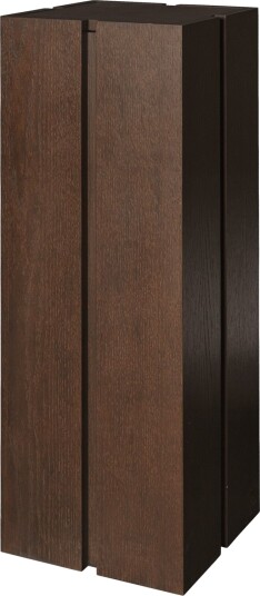 Ferm Living Parcel pedestal H90 mørkbeiset Ferm Living Parcel pedestal H90 mørkbeiset