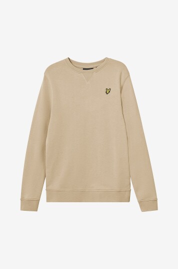 Lyle & Scott Collegegenser Crew Neck Sweatshirt Beige